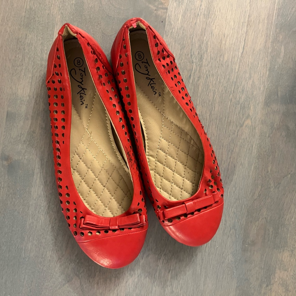 Red Tony Klein Flats